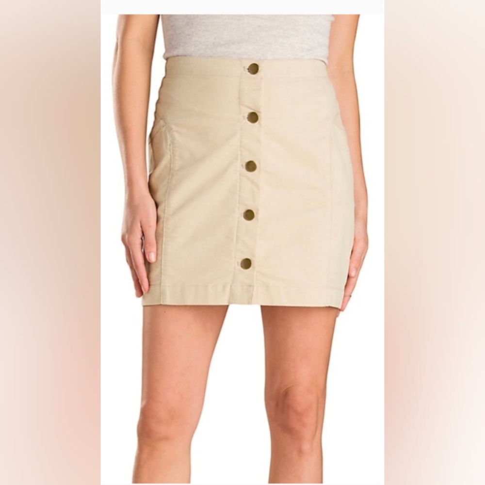 BNWOT Toad & Co Mindy Skirt - cream - size 10